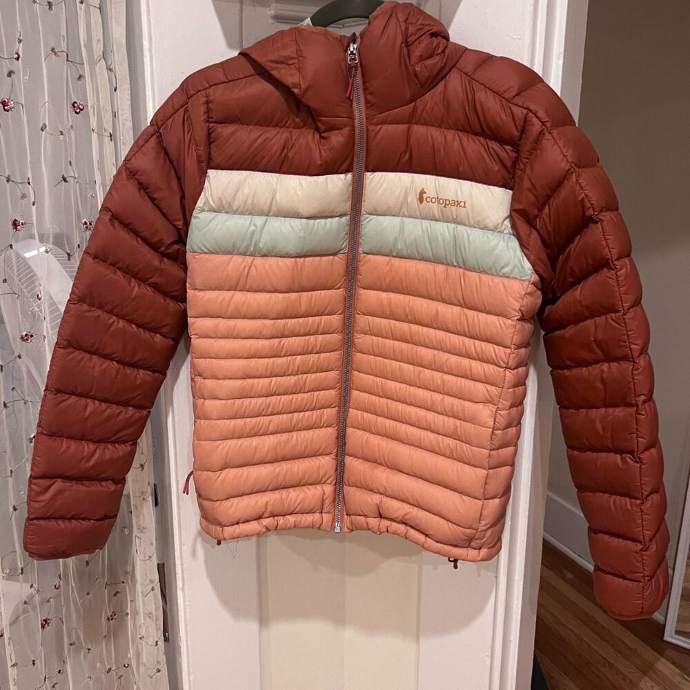 Cotopaxi Women's Pink and Orange Jacket